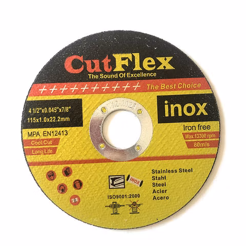 Disque à tronçonner Cutflex High Flexovit Quality Metal S/S Iron Europe Disque à tronçonner