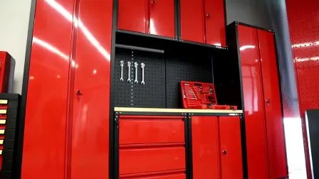 Kinbox 12 pièces Garage Organisation Rayonnage Outil Coffre Armoire de Rangement pour Garage Fournisseur
