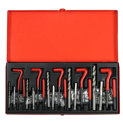 Outils d'atelier 131PC kit d'outils de réparation de filetage ensemble outil de réparation automatique M6 M8 M10